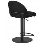 Стул барный DOBRIN OLIVER, черная ткань (SLR-10)