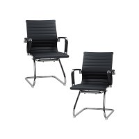 Набор 2 шт Офисное кресло для посетителей DOBRIN CODY, чёрный