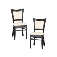 Набор 2 шт Стул обеденный DOBRIN GARRY, капучино, кремовый