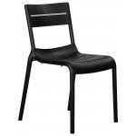 Набор 4 шт Стул обеденный DOBRIN TIM, черный (B-03)
