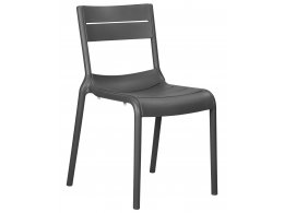 Стул обеденный DOBRIN TIM, темно-серый (GR-04)