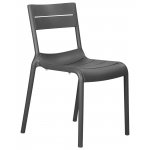 Стул обеденный DOBRIN TIM, темно-серый (GR-04)