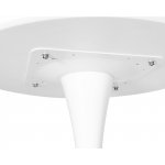 Стол барный MIA BAR, белая столешница, белое основание