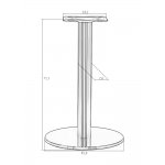 Подстолье обеденное DOBRIN SCOTT