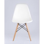 Стул Eames Style DSW белый (разборный каркас)