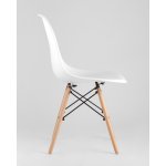 Стул Eames Style DSW белый (разборный каркас)
