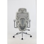 Кресло офисное TopChairs Structo серая сетка