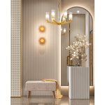 Банкетка Сторми с ящиком бежевый