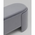 Банкетка Taks велюр серый