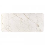 Стол Vito раскладной 120-184x80x75см, керамогранит белый мрамор, белый Стол Vito раскладной 120-184x80x75см, керамогранит белый мрамор, белый