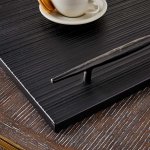 Поднос Get a Grip Tray - Black Marble