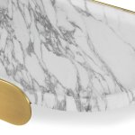 Поднос Lozenge Tray - Arabescato Marble