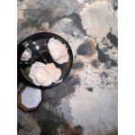 Стол ALONSO 200 TL-137  матовый, испанская керамика / брашированный каркас, цвет медный, ®DISAUR