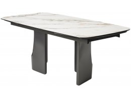 Стол BIRGER 200 KL-188 Контрастный мрамор, итальянская керамика, ®DISAUR