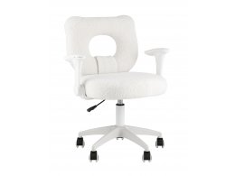 Кресло детское TopChairs 2590 белый тедди