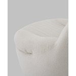 Кресло лаунж Fir светло-серый