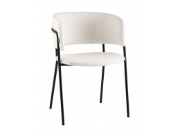 Кресло Нэлли New, букле белый