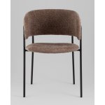 Кресло Нэлли New, букле коричневый