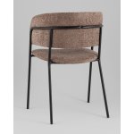 Кресло Нэлли New, букле коричневый