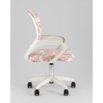 Кресло офисное TopChairs Simple SN Junior принт Unicorns пластик белый