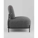 Кресло Стоун new ткань букле тёмно-серый