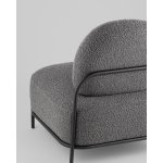 Кресло Стоун new ткань букле тёмно-серый