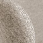 Стул Lucas 2 латте шенилл с чёрными ножками