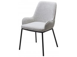 Стул BRIO UF995-02, букле / черный каркас  / Товарный знак DISAUR