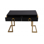 Стол-консоль Атлас МС9002-120В, 120х60х78 см, черный глянцевый