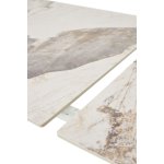 Стол ESMIR 180 GLOSS LUXURY PANDORA SOLID CERAMIC/орех, ®DISAUR