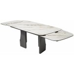 Стол BIRGER 200 KL-188 Контрастный мрамор, итальянская керамика, ®DISAUR