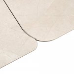 Стол Vito раскладной 120-184x80x75см, керамогранит бежевый, чёрный Стол Vito раскладной 120-184x80x75см, керамогранит бежевый, чёрный