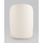 Пуф Loreen вращающийся букле белый