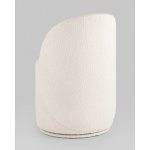 Пуф Loreen вращающийся букле белый