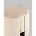 Пуф Taks велюр молочный