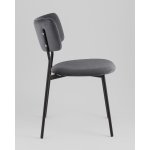 Стул Амелия велюр темно-серый