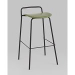 Стул барный Mantis экокожа зеленый