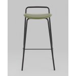 Стул барный Mantis экокожа зеленый