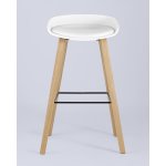 Стул барный LIBRA SOFT БЕЛЫЙ 2 шт