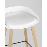 Стул барный LIBRA SOFT БЕЛЫЙ 2 шт