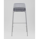 Стул барный Louran с подушкой серый