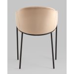 Стул Brace велюр капучино