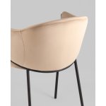 Стул Brace велюр капучино