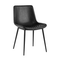 Стул Деймон экокожа черный