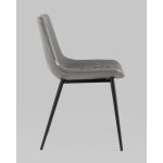 Стул Деймон экокожа серый