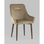Стул Диана велюр бежевый 4 шт