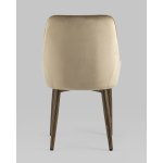 Стул Диана велюр бежевый 4 шт
