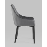 Стул Диана велюр серый 4 шт