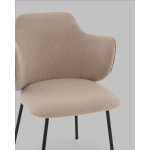 Стул Джиннет NEW велюр бежевый 2 шт.
