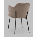 Стул Джиннет NEW велюр капучино 2 шт. Стул Джиннет NEW велюр капучино 2 шт.